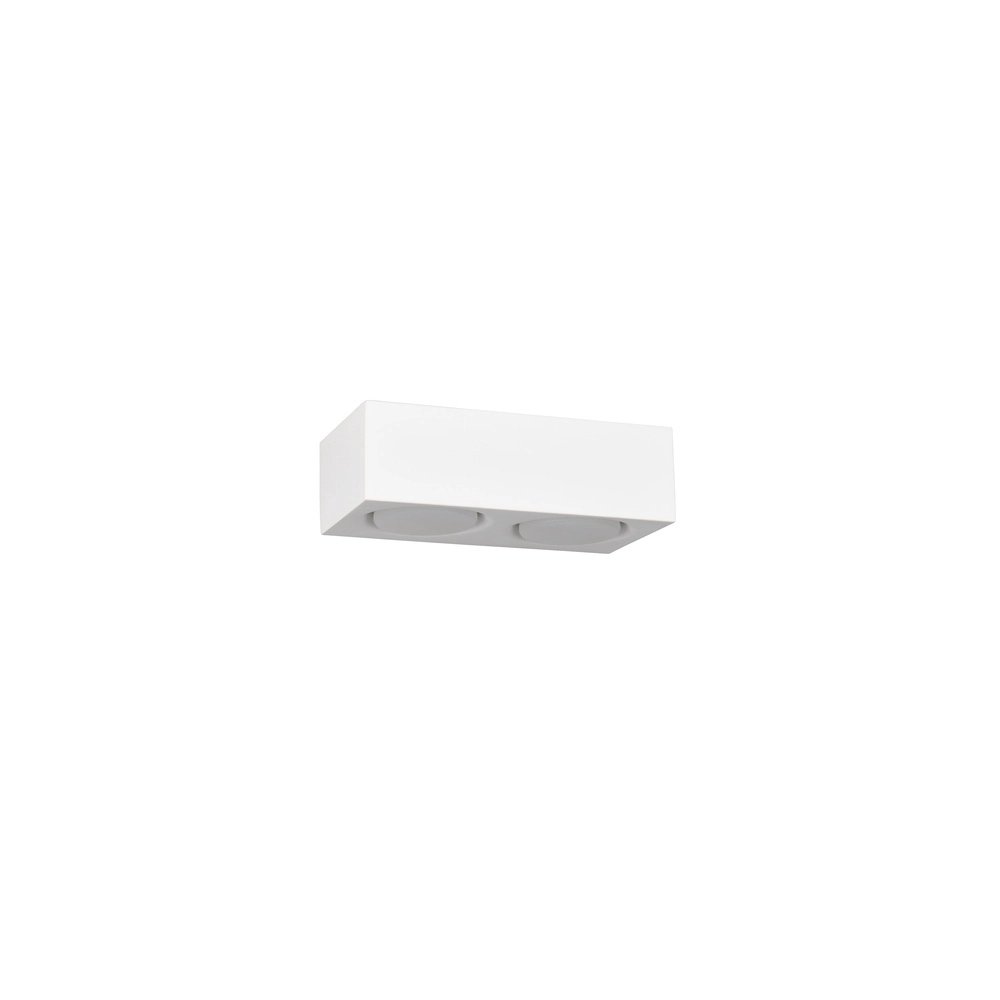 Design wall lamp Mattone plaster - white Trio 4017807692396
