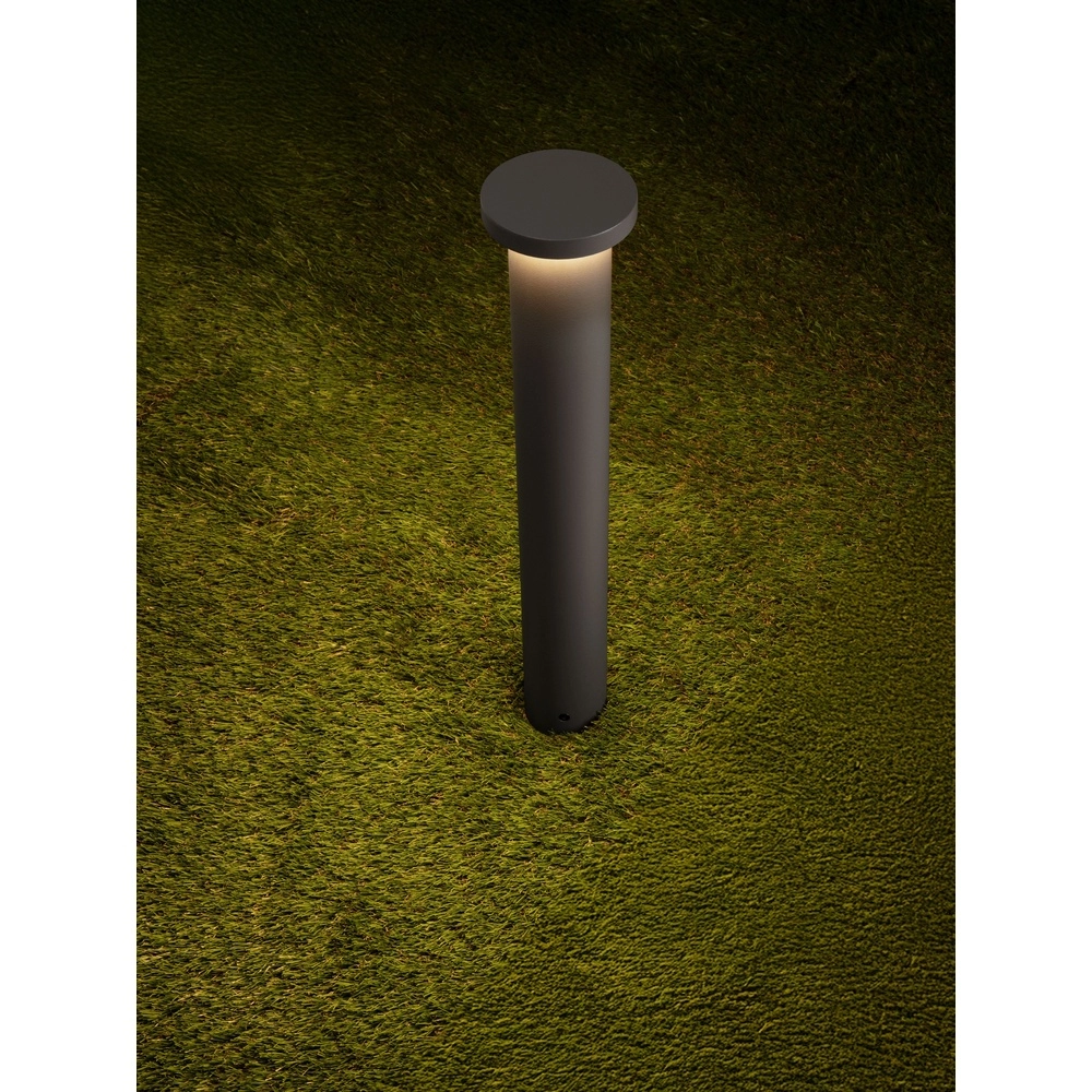 Modern path lighting Bast dark grey 45cm - 3000K Lyora 5212017497628