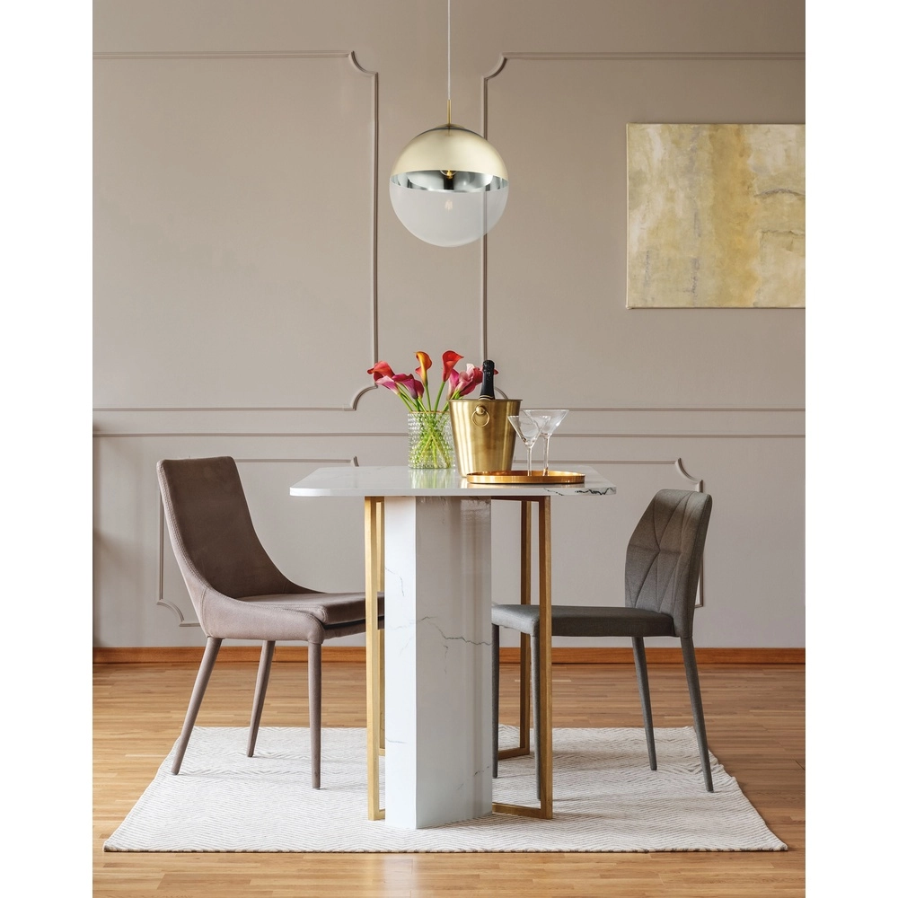 Pendant lamp Varus gold Ø 33cm Globo 9007371371464