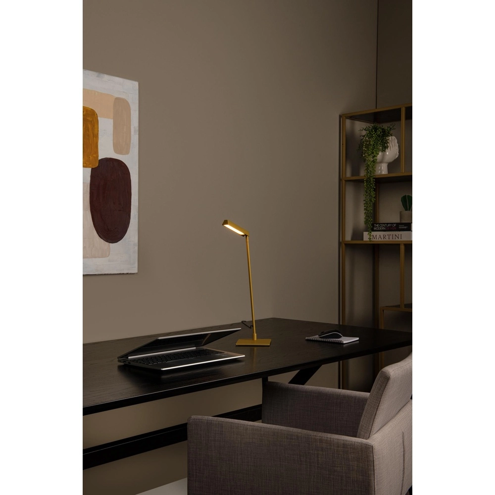 Design desk lamp Lavale Ochre yellow Lucide 5411212441645