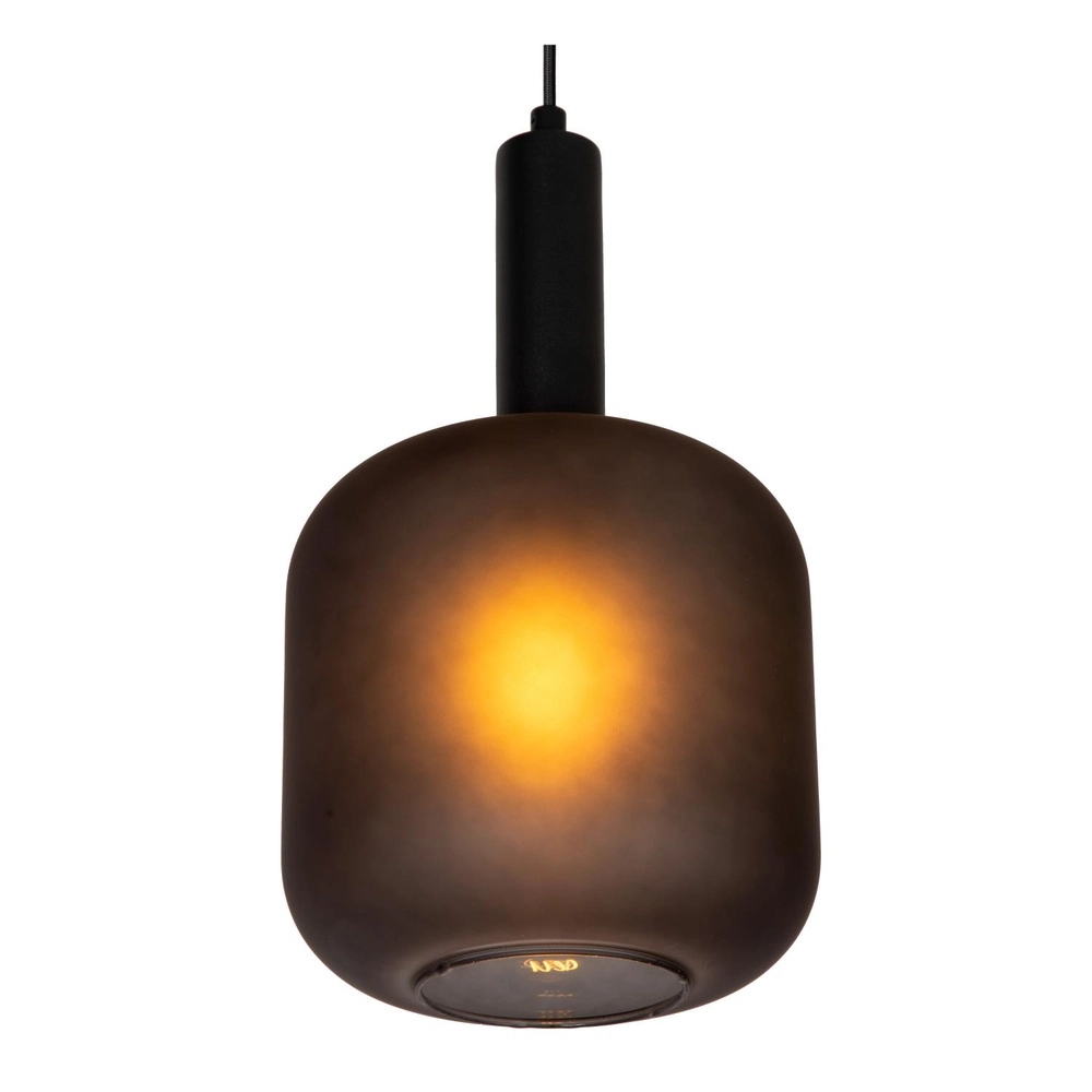 Black pendant lamp Eloise 3-light round Lucide 5411212452467