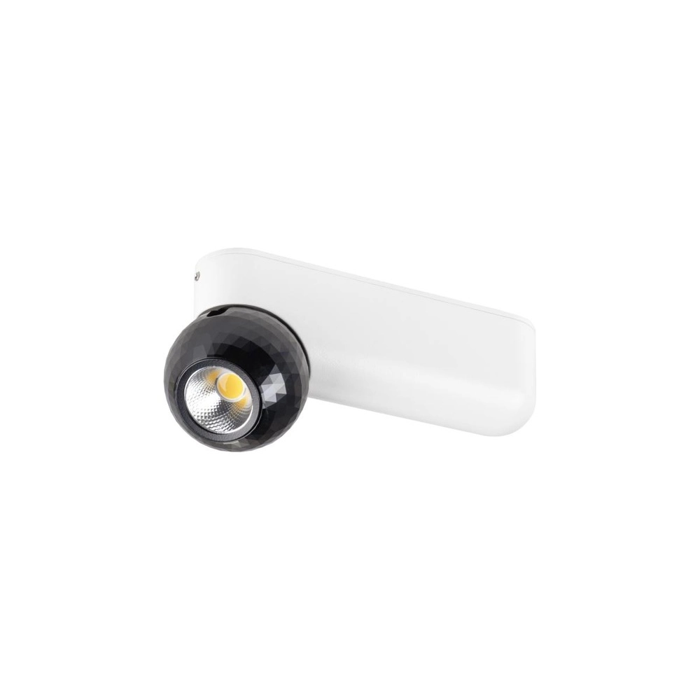Ceiling lamp Dysko white with black ankle SLV 4024163317238