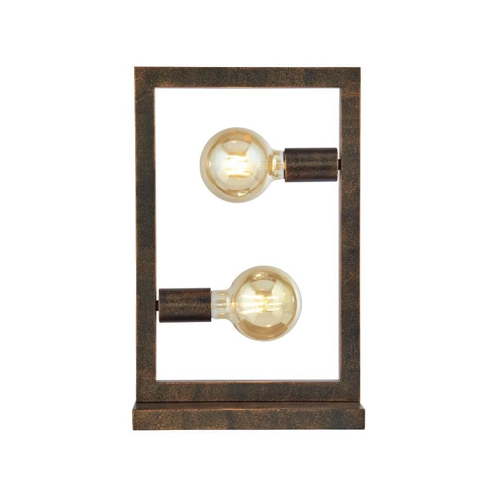 Country table lamp Oblong