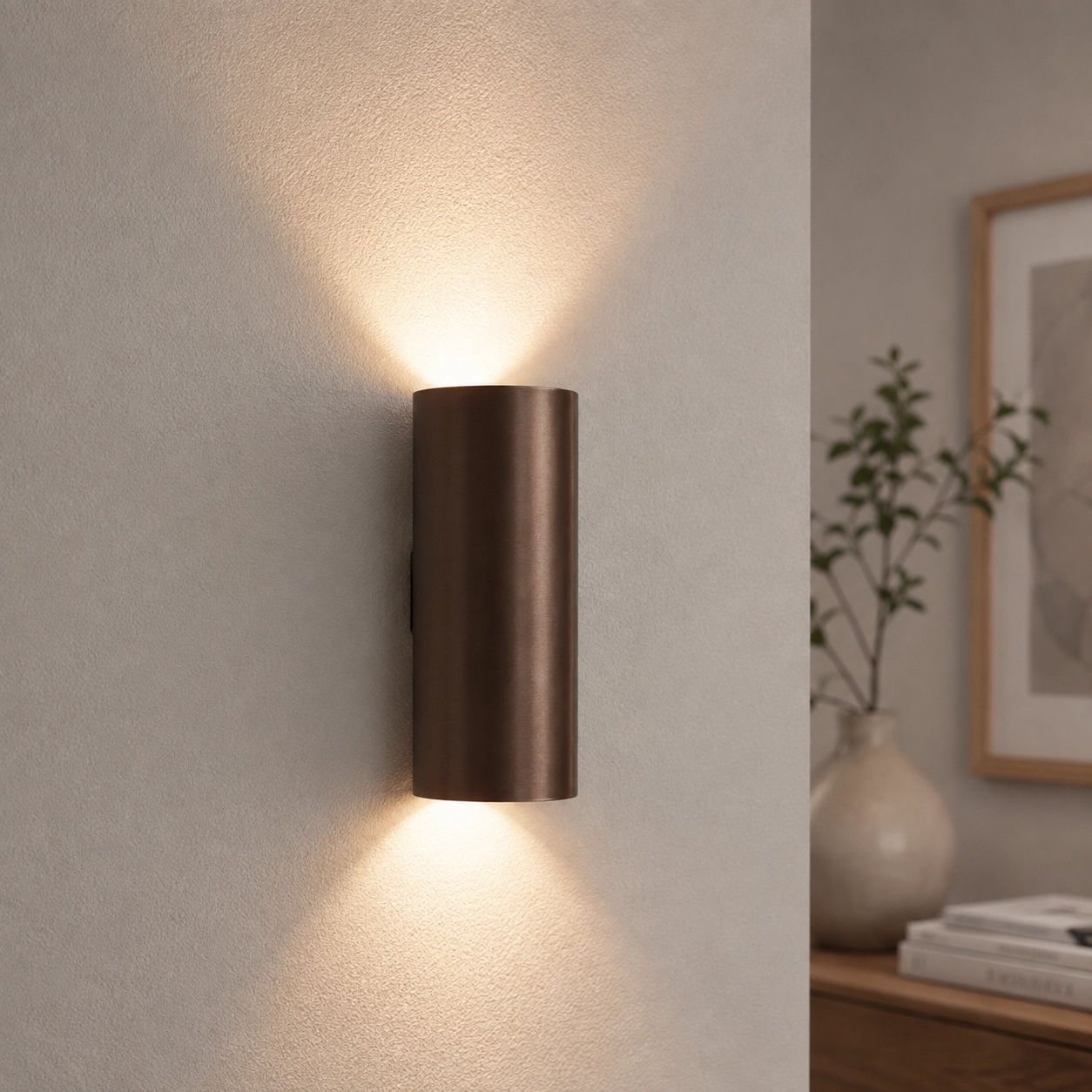 LED wall spot Brody2 Up - Down 2 lights
