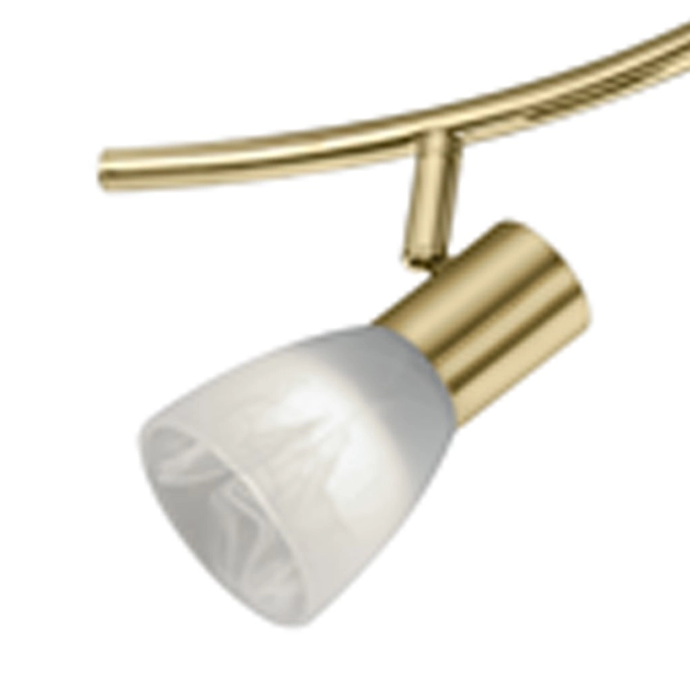 LED ceiling spot Levisto 6-light brass matt Trio 4017807281743