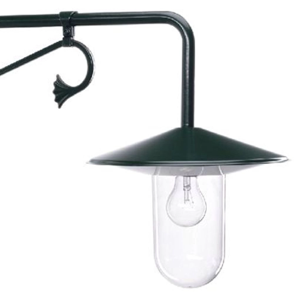 Rustic outdoor lamp Louvre black KS Verlichting 8714732725149