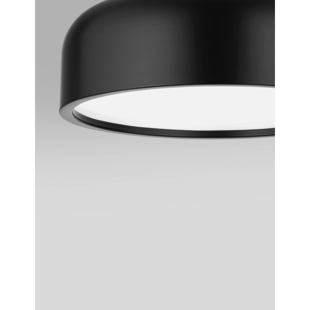 Design ceiling lamp Perleto black Ø 35cm Lyora 5212017413925