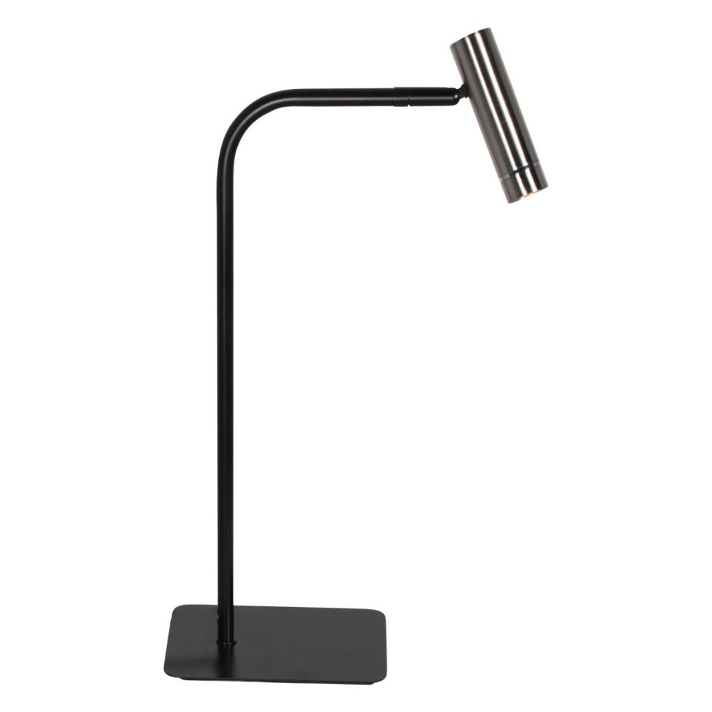 Table lamp Lumo black with nickel Steinhauer 8712746184617
