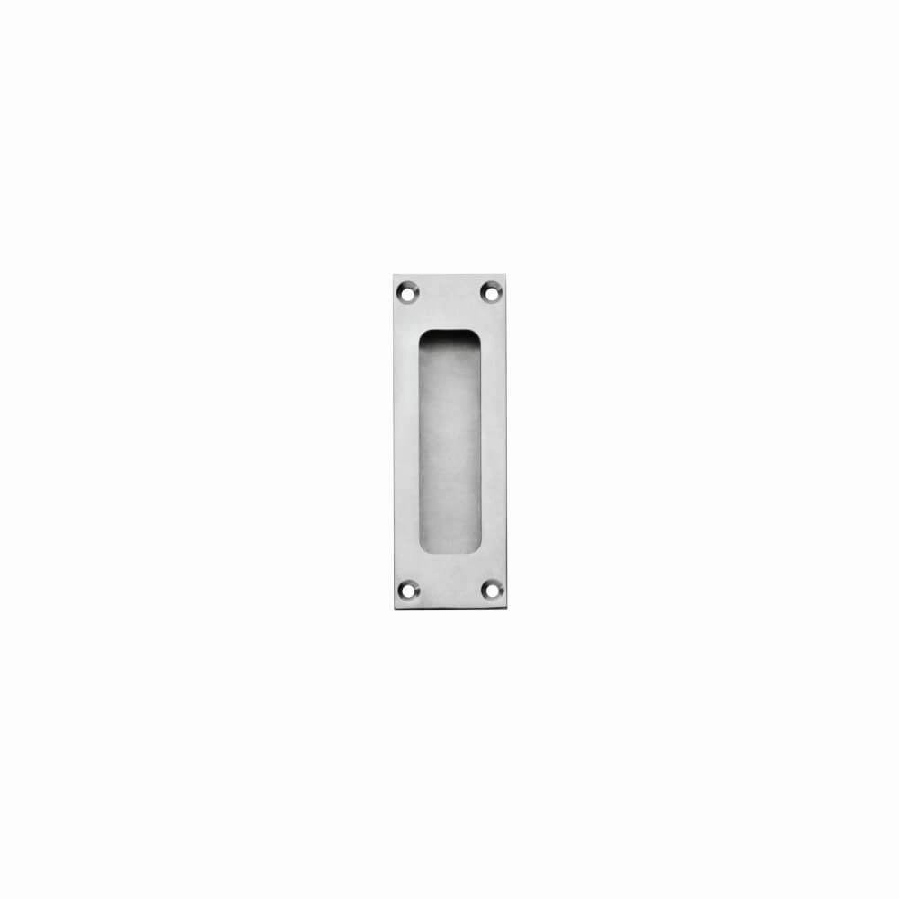 Sliding door handle straight Alvro 12x4cm stainless steel screw hole