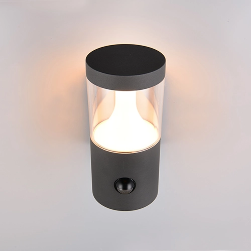 Wall lamp Tagus anthracite with sensor Trio 4017807686821