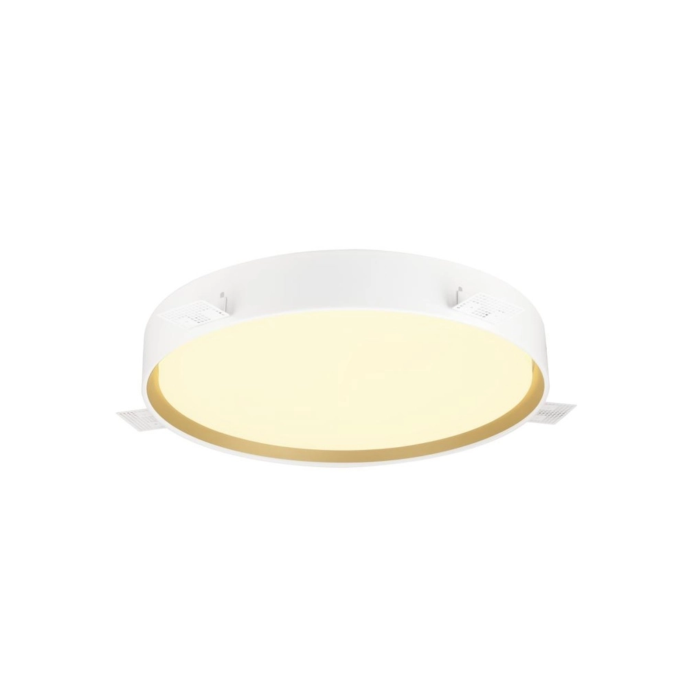 Ceiling lamp Decona Ø 42cm white with gold - 3000K/4000K SLV 4024163302937