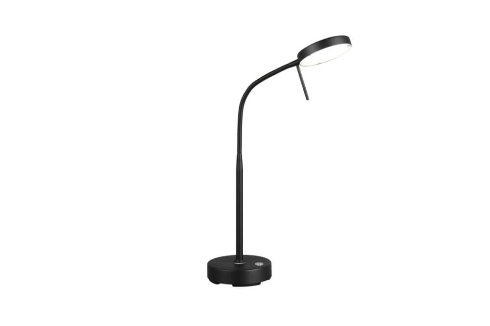 Black desk lamp Moreno Rechargeable Trio 4017807617993