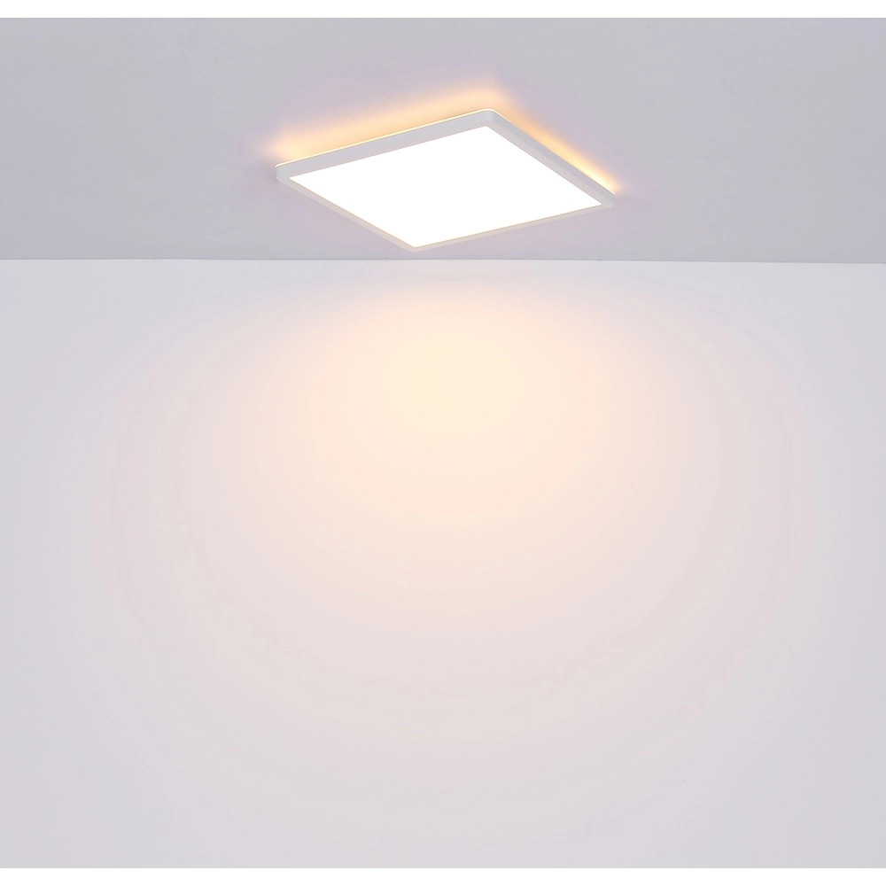 Ceiling light Sapana square 29.4cm white Globo 9007371402403