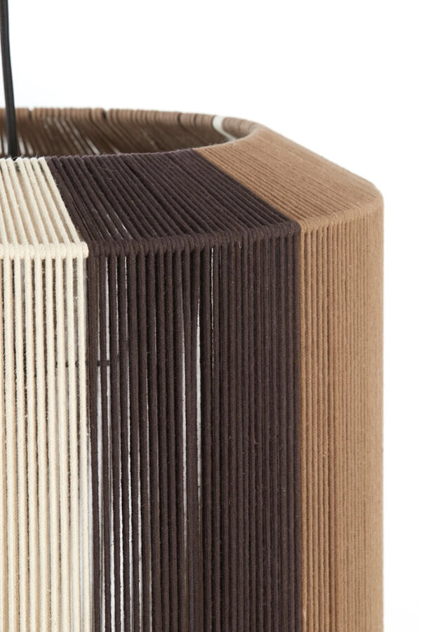 Pendant lamp Kozana brown Ø 48cm Light & Living 8717807758790