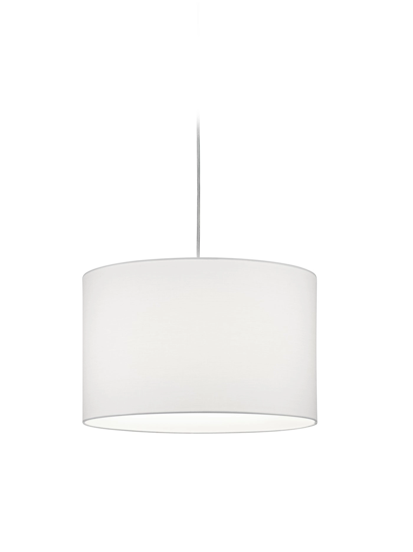 2-phase track pendant lamp Duoline Ø 40cm white