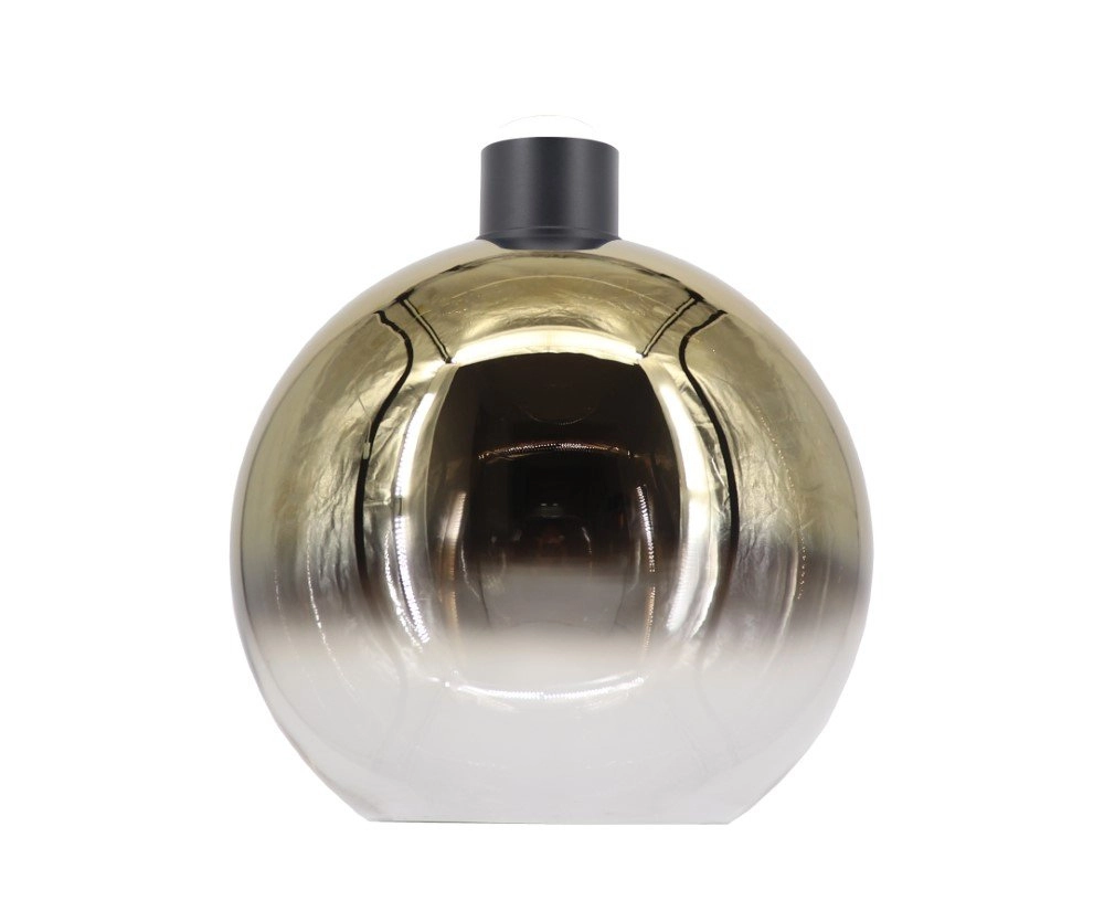 Ø 40cm ceiling lamp Rosario with gold glass