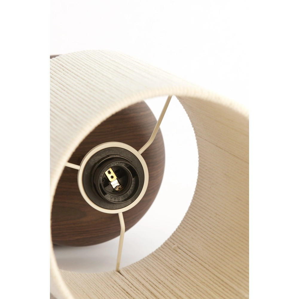 Table lamp Danialo 50.5cm - dark wood Light & Living 8717807815202