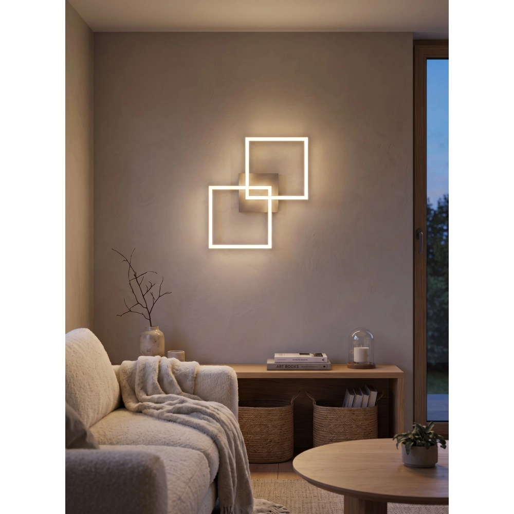Modern ceiling lamp Trail 60cm sand brown