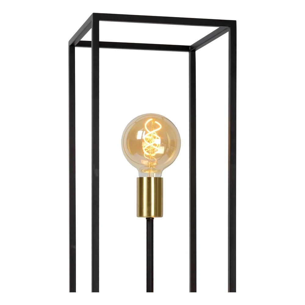 Floor lamp Ruben Black Lucide 5411212000200