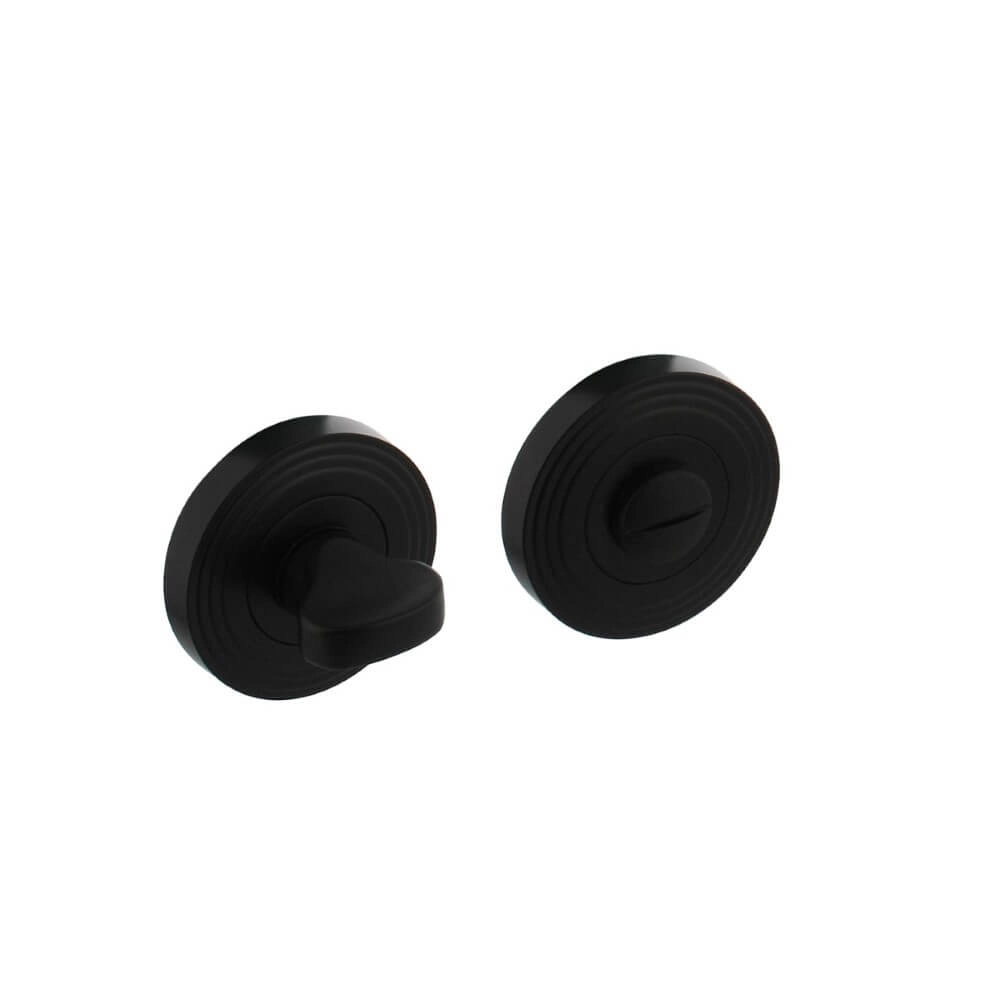 Toilet closure Tira round concealed black