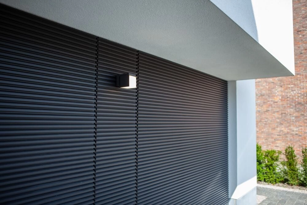 Designer wall lamp anthracite Cuba single Lutec 6939412010076