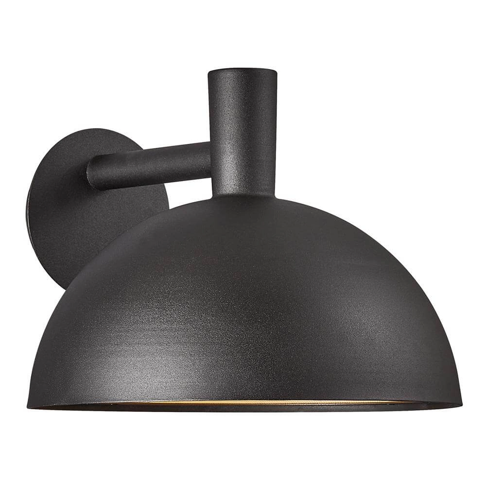 Black wall lamp Arki design down XL