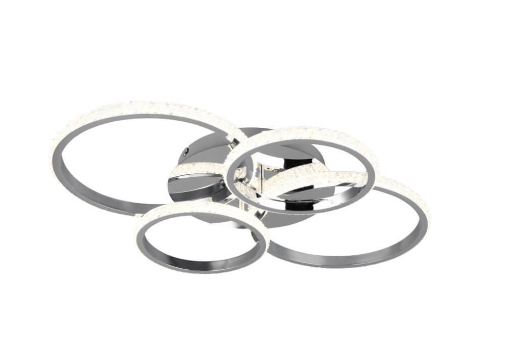 Design ceiling lamp Cires chromium