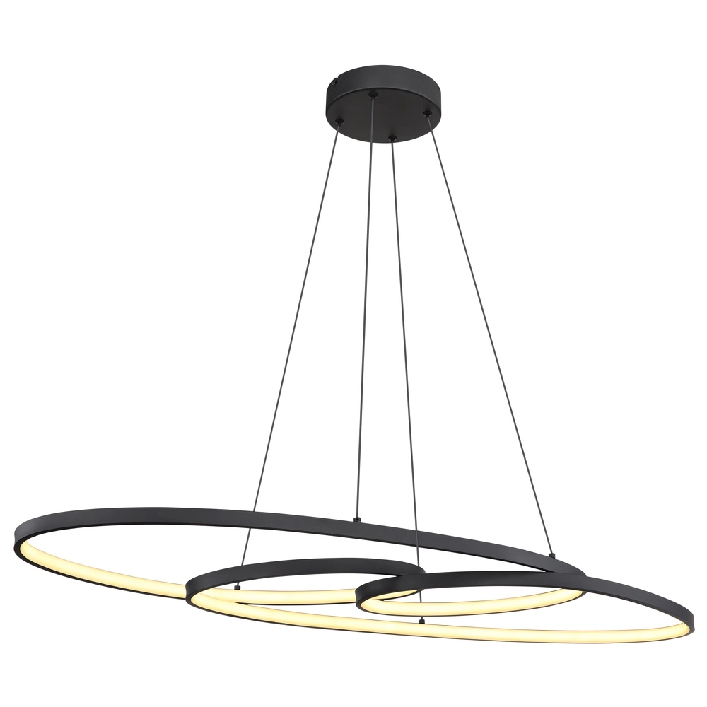 Design pendant lamp Spira Black Globo 9007371450251