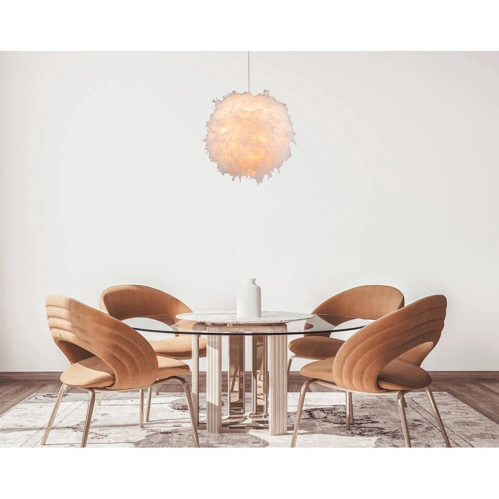 White pendant lamp Katunga Ø 60cm Globo 9007371341450