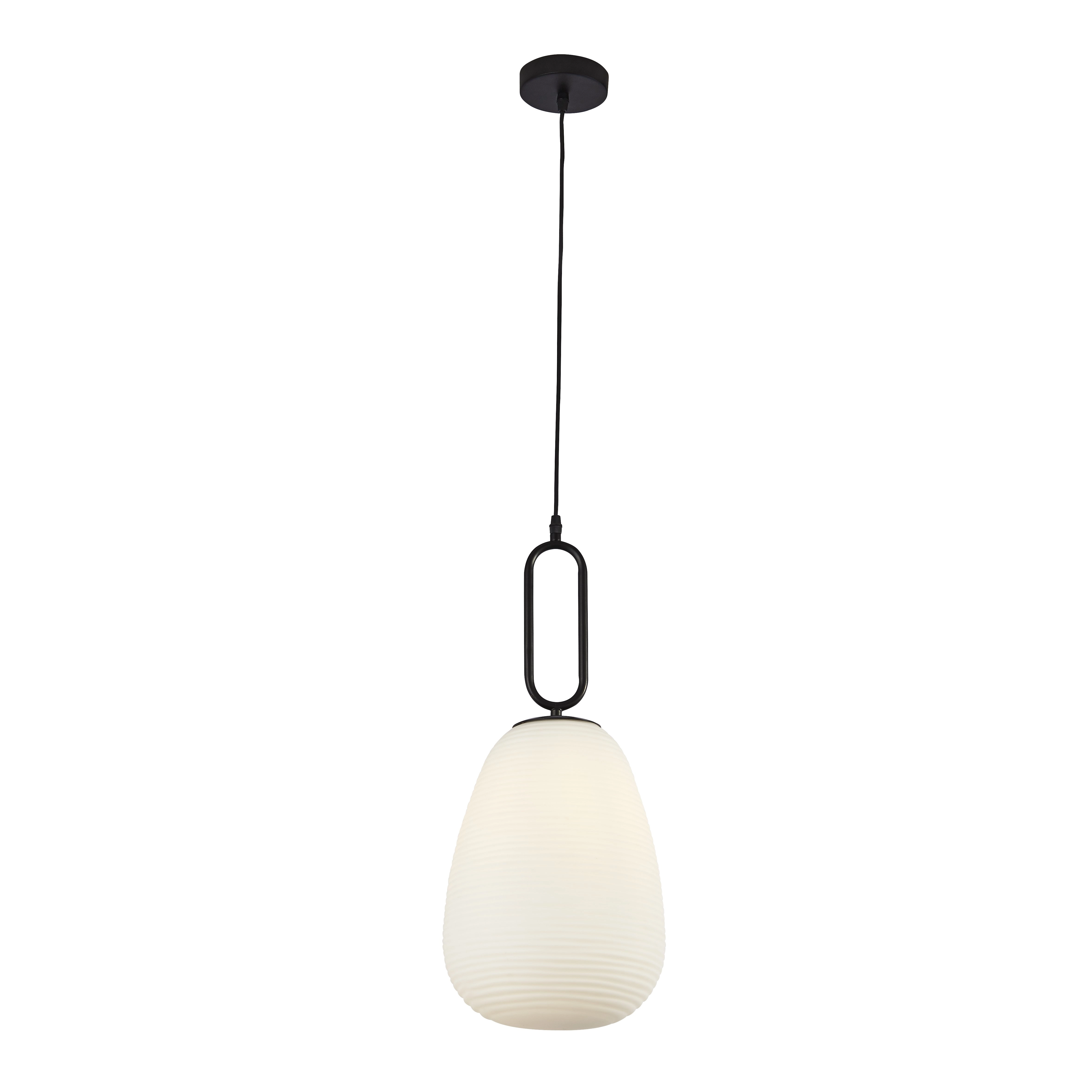 Glass pendant lamp Elixir Searchlight 5053423174556