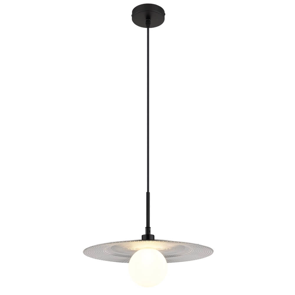 Black pendant lamp Riga Ø 33cm