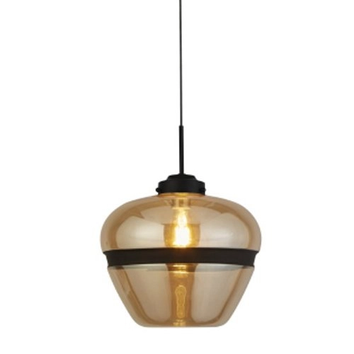 Glass pendant lamp Meringue Ø 32cm