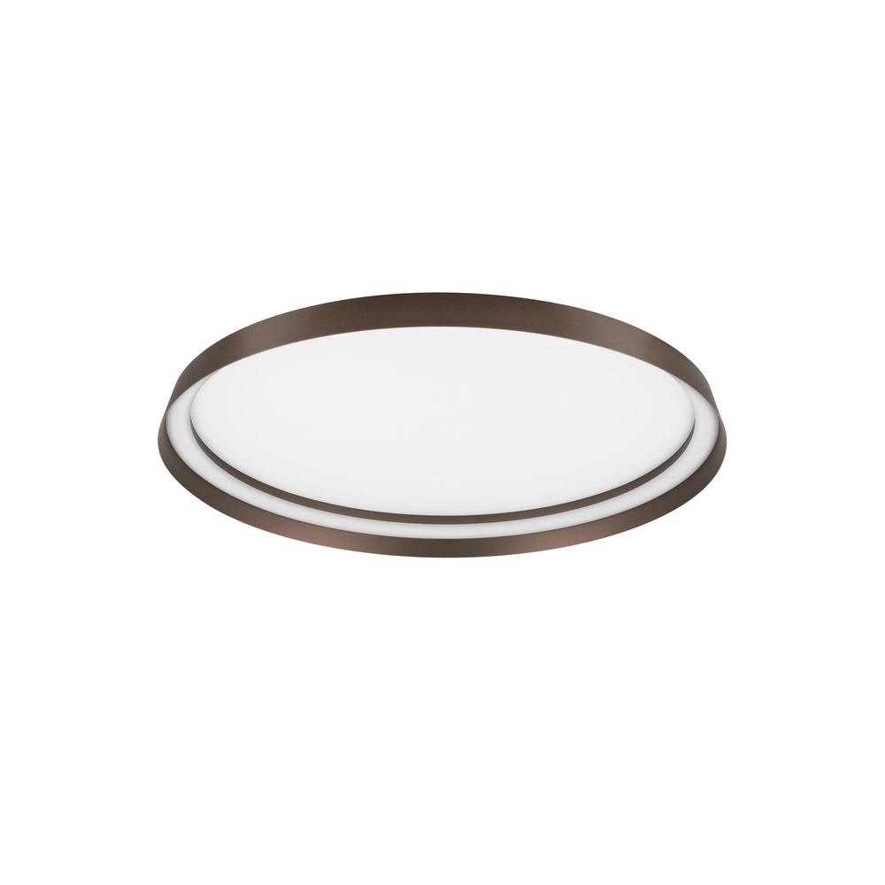 Design ceiling light Ormi Ø 60cm coffee brown Lyora 5212017463142
