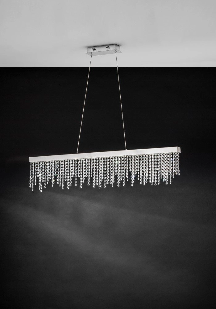 Design pendant lamp Antelao 115cm with crystal Stars of Light 9002759392840