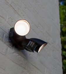 Search lights with sensor