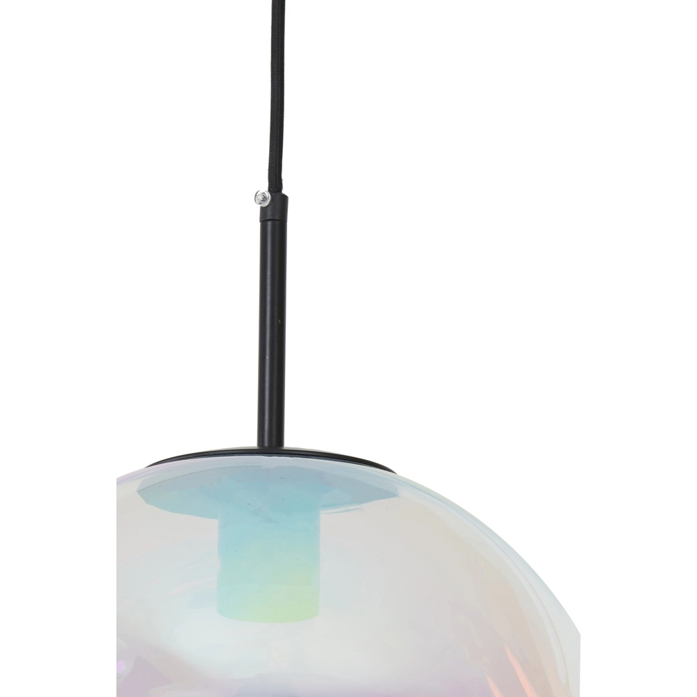 Ø 30cm pendant lamp Medina Rainbow Glass Light & Living 8717807665791