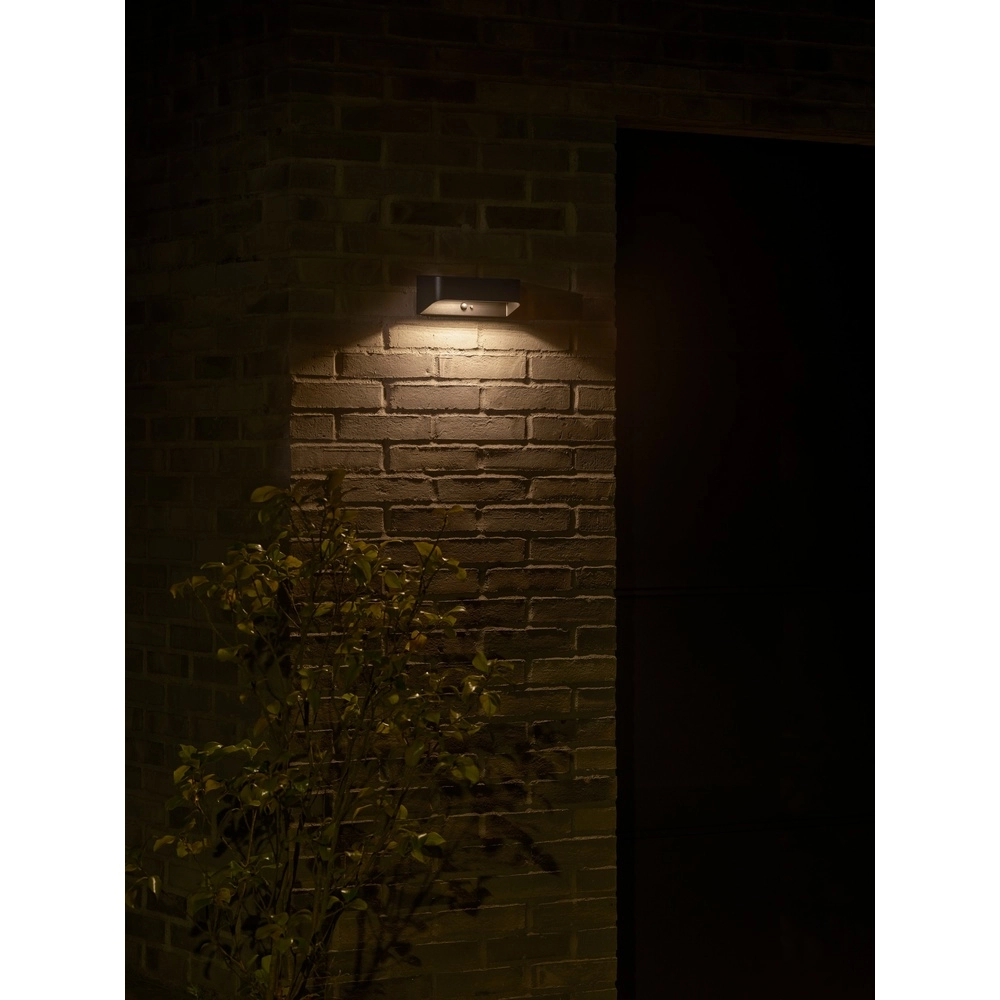 Black Marcellio Solar  Lamp with sensor Nordlux 5704924025570