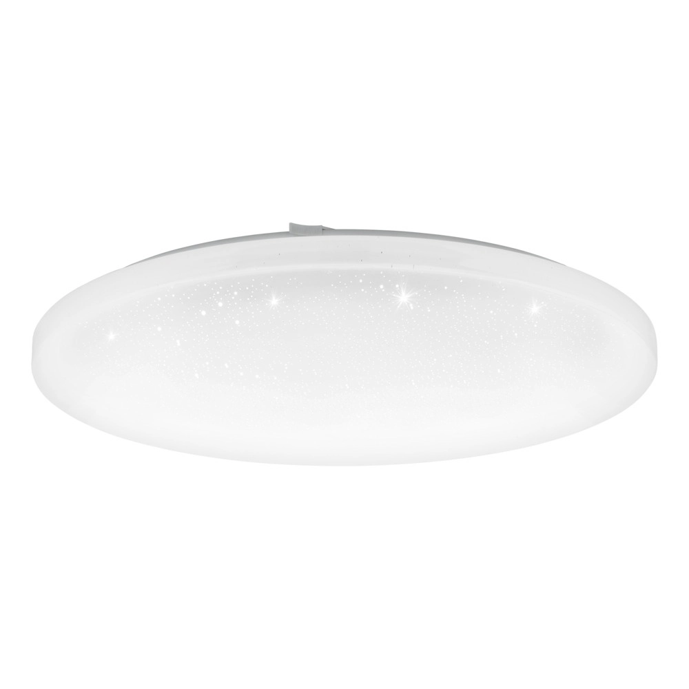 Ceiling light Frania-Z smart white Ø 50cm crystal effect