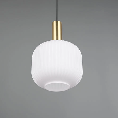 Shuttle Diva Ø 20cm - white glass Trio 4017807614497