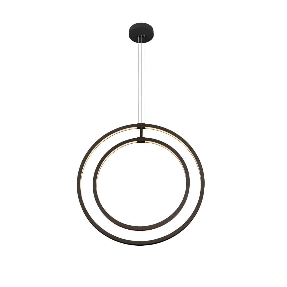 Office pendant lamp One Vertical LED - Black SLV 4024163291552
