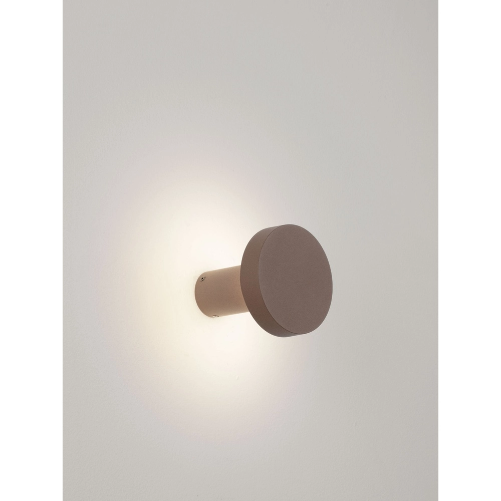 Design wall lamp Gong Rusty brown Lyora 5212017496157