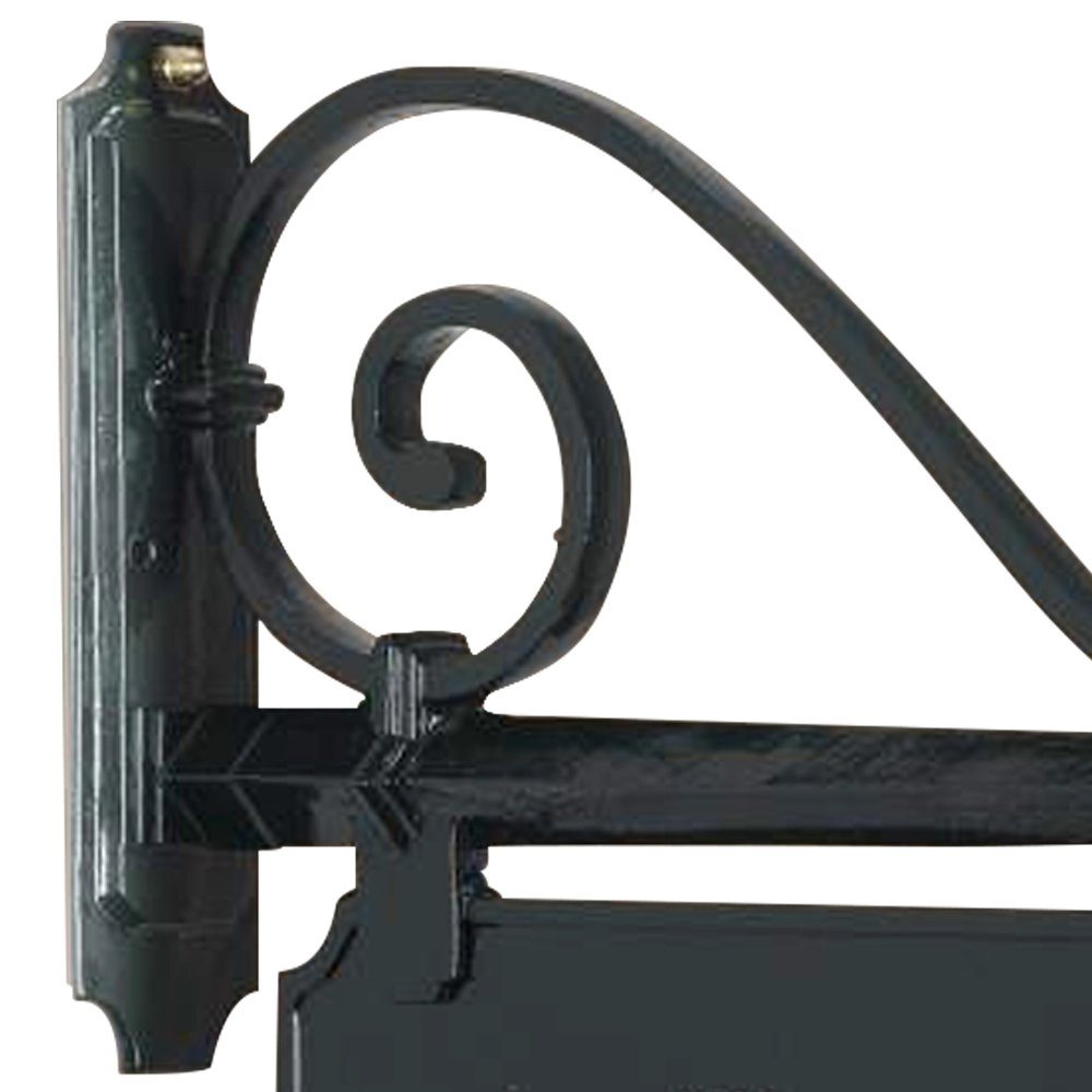 Nameplate Signboard A aluminum - black KS Verlichting 8714732561945