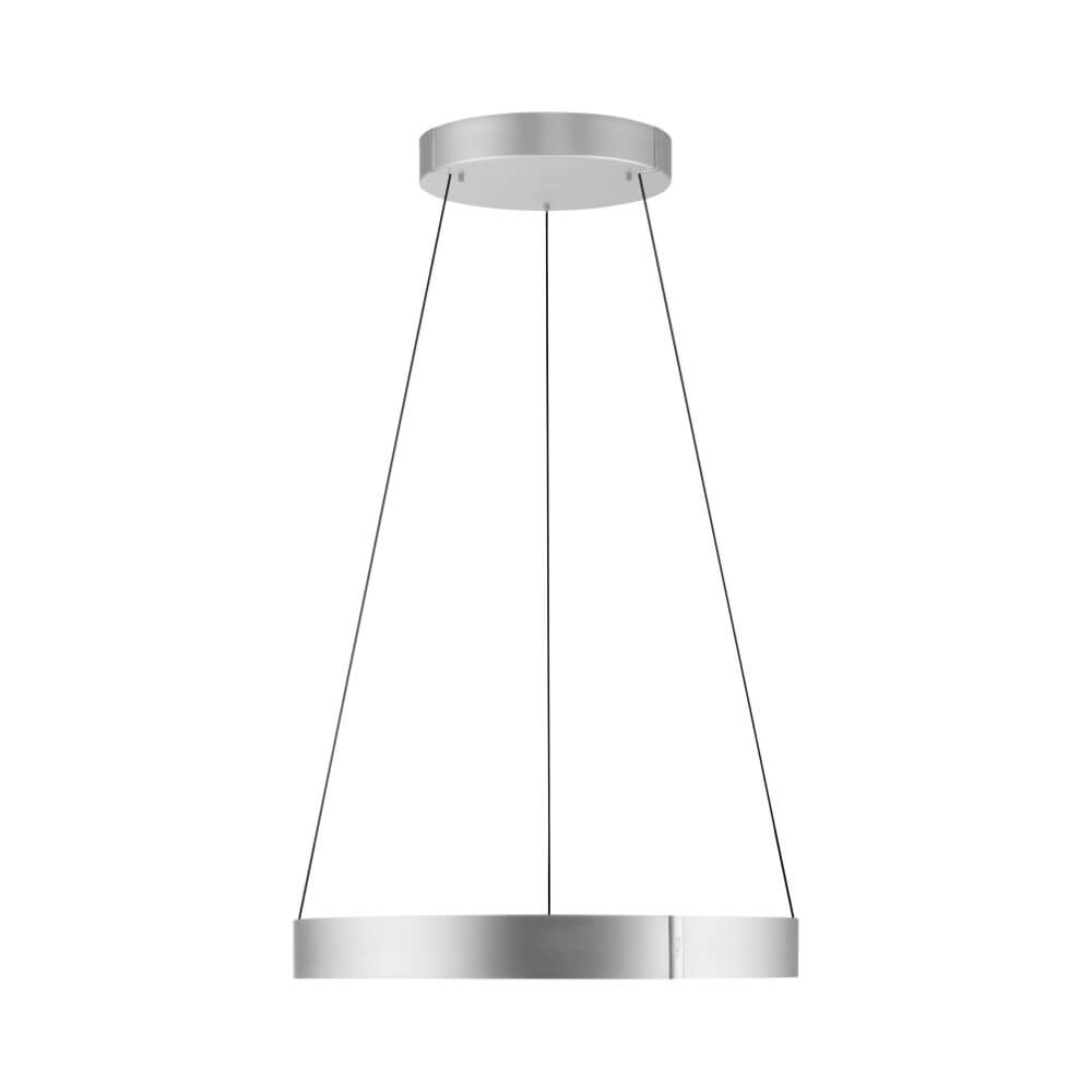 Round hanging lamp Pure E-Clipse aluminum Ø 70cm Paul Neuhaus 4012248372364