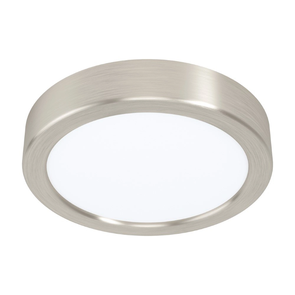 Led ceiling light Fueva 5 10w - 4000K - Ø16cm nickel