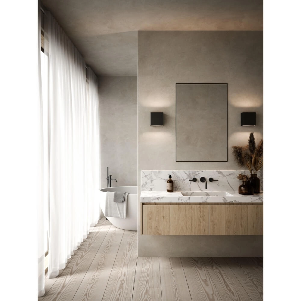 Square wall lamp Turn black Nordlux 5704924000638
