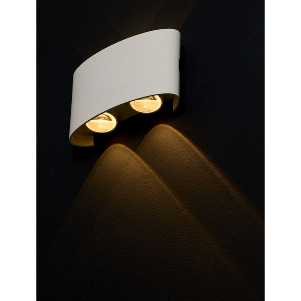 Oval wall lamp Duomo white Lyora 5212017481658