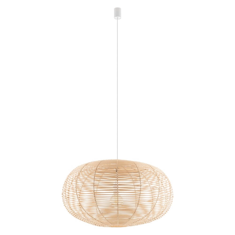 Natural pendant lamp Rattan L Ø 70cm