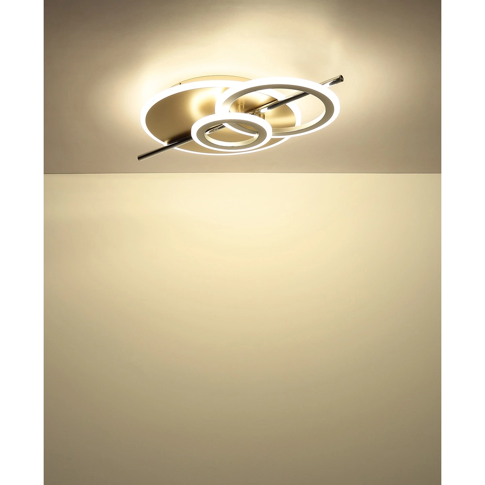Design ceiling lamp Norris Champagne Globo 9007371531820