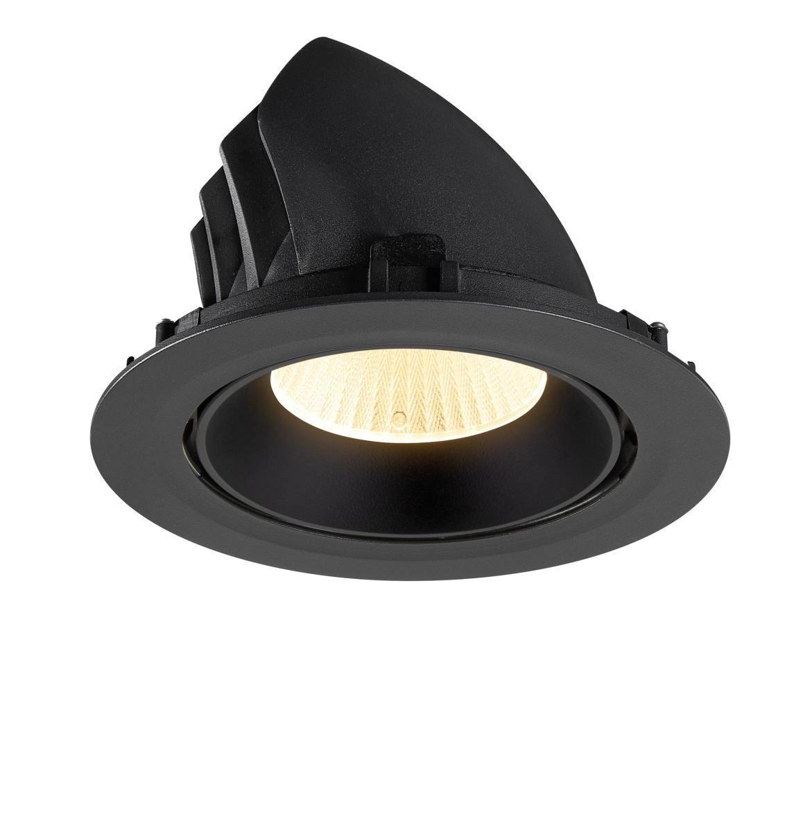 Recessed spotlight Numinos Gimble XL black 3000K - 40deg SLV 4024163308694