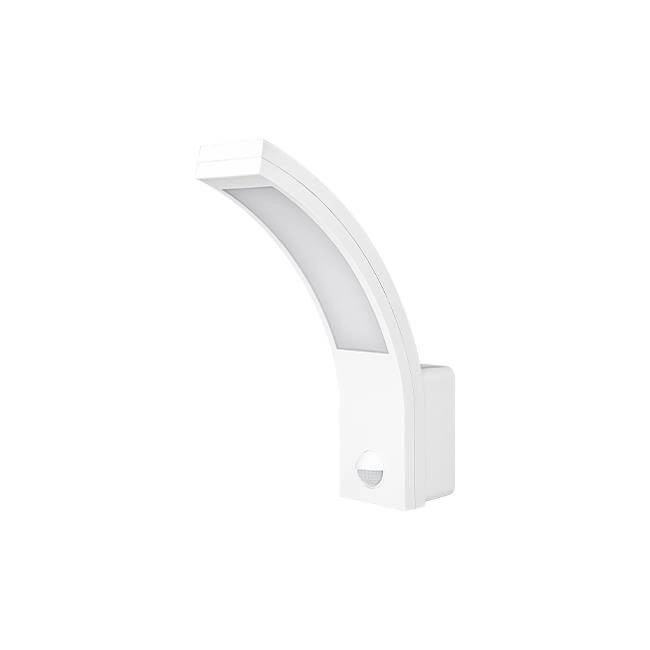 White outdoor lamp Diron with sensor Lyora 5904703018162